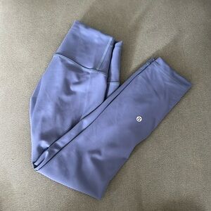 lululemon wunder train high-rise (25”) - water drop - size 4